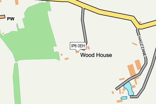 IP6 0EH map - OS OpenMap – Local (Ordnance Survey) IP6 0EH map - OS OpenMap – Local (Ordnance Survey)