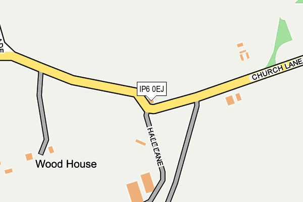 IP6 0EJ map - OS OpenMap – Local (Ordnance Survey) IP6 0EJ map - OS OpenMap – Local (Ordnance Survey)