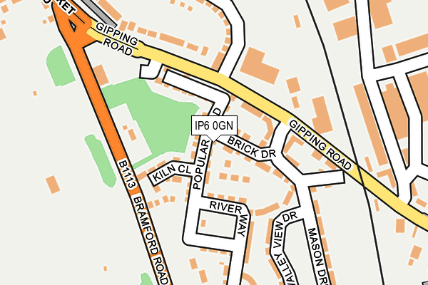 IP6 0GN map - OS OpenMap – Local (Ordnance Survey) IP6 0GN map - OS OpenMap – Local (Ordnance Survey)