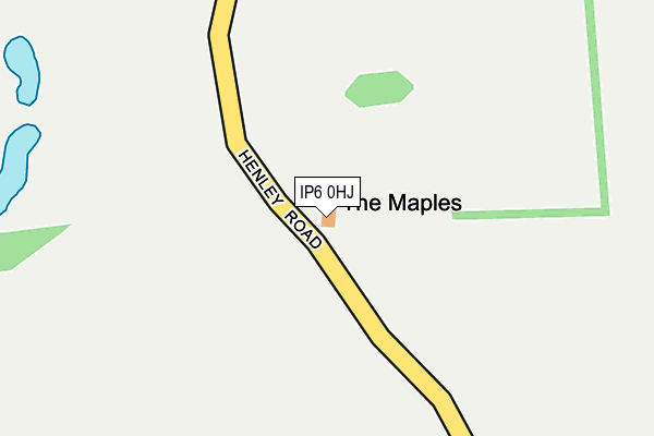 IP6 0HJ map - OS OpenMap – Local (Ordnance Survey) IP6 0HJ map - OS OpenMap – Local (Ordnance Survey)