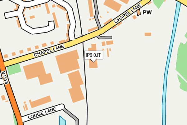IP6 0JT map - OS OpenMap – Local (Ordnance Survey) IP6 0JT map - OS OpenMap – Local (Ordnance Survey)