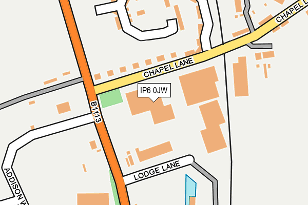 IP6 0JW map - OS OpenMap – Local (Ordnance Survey) IP6 0JW map - OS OpenMap – Local (Ordnance Survey)