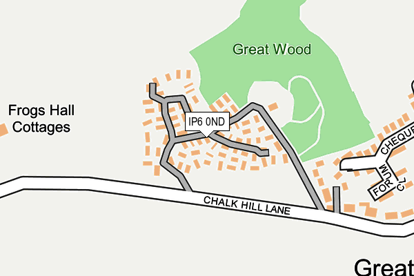IP6 0ND map - OS OpenMap – Local (Ordnance Survey) IP6 0ND map - OS OpenMap – Local (Ordnance Survey)