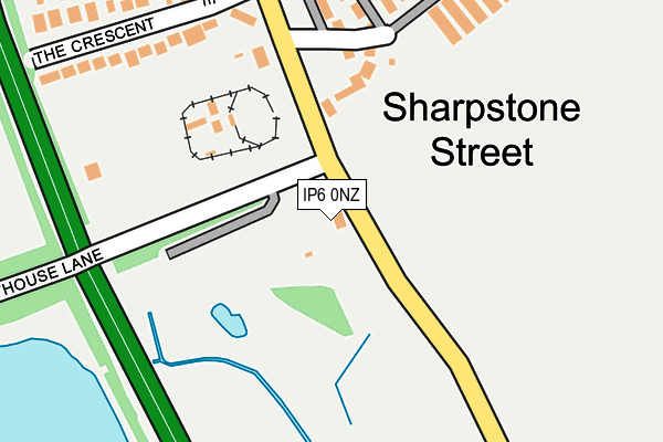 IP6 0NZ map - OS OpenMap – Local (Ordnance Survey) IP6 0NZ map - OS OpenMap – Local (Ordnance Survey)