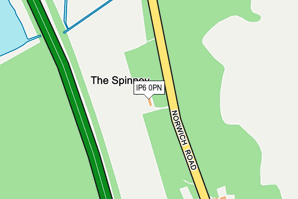 IP6 0PN map - OS OpenMap – Local (Ordnance Survey) IP6 0PN map - OS OpenMap – Local (Ordnance Survey)