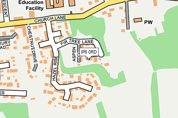 IP6 0RD map - OS OpenMap – Local (Ordnance Survey) IP6 0RD map - OS OpenMap – Local (Ordnance Survey)