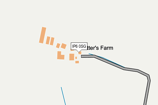 IP6 0SG map - OS OpenMap – Local (Ordnance Survey) IP6 0SG map - OS OpenMap – Local (Ordnance Survey)