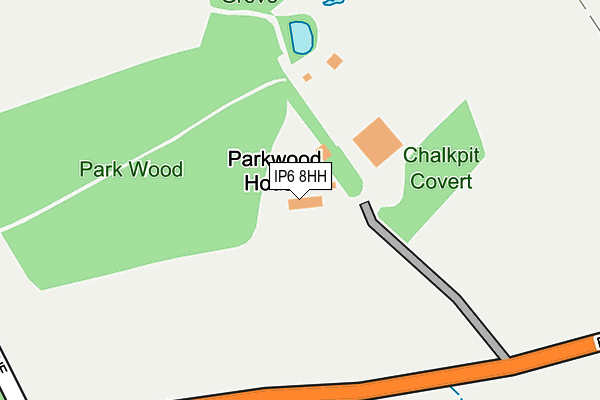 IP6 8HH map - OS OpenMap – Local (Ordnance Survey) IP6 8HH map - OS OpenMap – Local (Ordnance Survey)