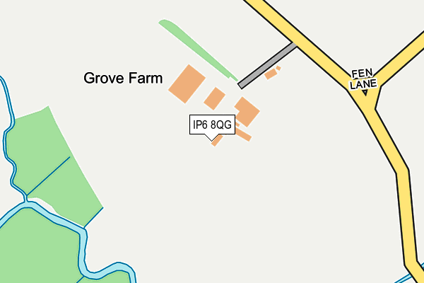 IP6 8QG map - OS OpenMap – Local (Ordnance Survey) IP6 8QG map - OS OpenMap – Local (Ordnance Survey)