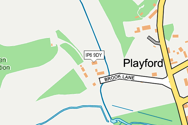 IP6 9DY map - OS OpenMap – Local (Ordnance Survey) IP6 9DY map - OS OpenMap – Local (Ordnance Survey)