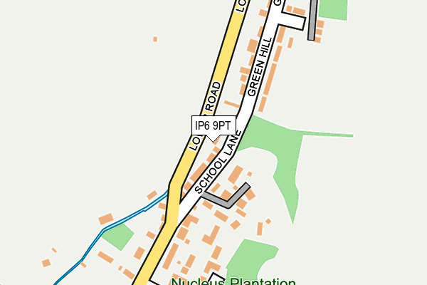 IP6 9PT map - OS OpenMap – Local (Ordnance Survey) IP6 9PT map - OS OpenMap – Local (Ordnance Survey)