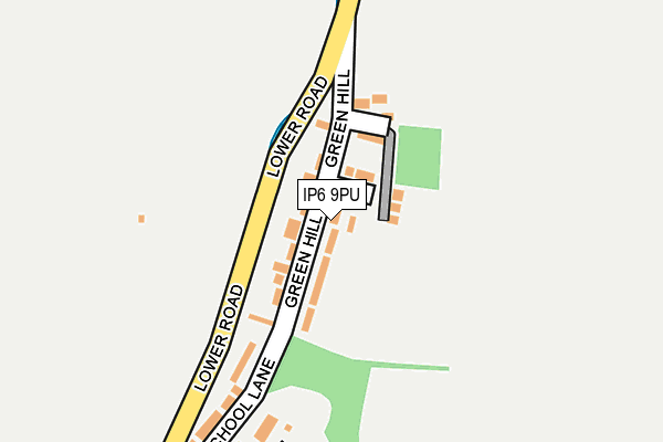 IP6 9PU map - OS OpenMap – Local (Ordnance Survey) IP6 9PU map - OS OpenMap – Local (Ordnance Survey)