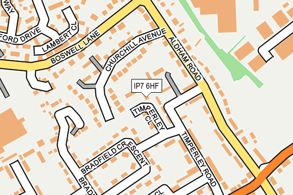 IP7 6HF map - OS OpenMap – Local (Ordnance Survey) IP7 6HF map - OS OpenMap – Local (Ordnance Survey)