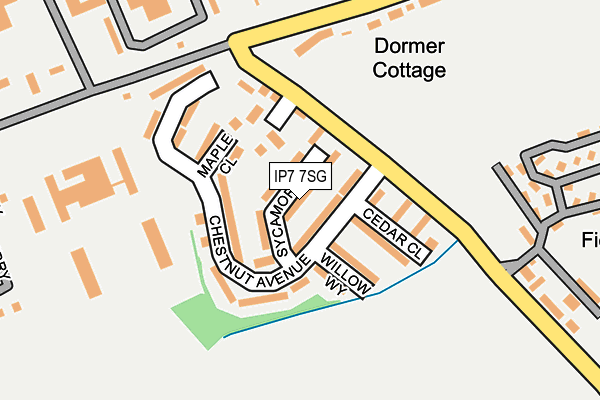 IP7 7SG map - OS OpenMap – Local (Ordnance Survey) IP7 7SG map - OS OpenMap – Local (Ordnance Survey)