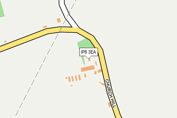 IP8 3EA map - OS OpenMap – Local (Ordnance Survey) IP8 3EA map - OS OpenMap – Local (Ordnance Survey)