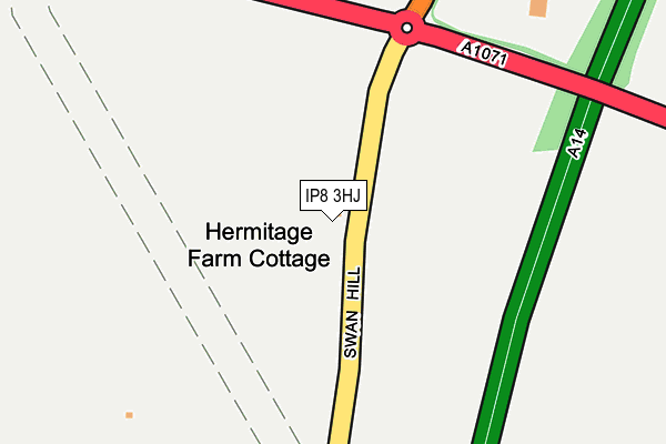 IP8 3HJ map - OS OpenMap – Local (Ordnance Survey) IP8 3HJ map - OS OpenMap – Local (Ordnance Survey)