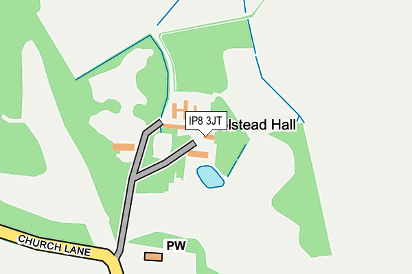 IP8 3JT map - OS OpenMap – Local (Ordnance Survey) IP8 3JT map - OS OpenMap – Local (Ordnance Survey)