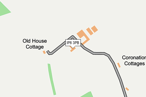 IP8 3PB map - OS OpenMap – Local (Ordnance Survey) IP8 3PB map - OS OpenMap – Local (Ordnance Survey)