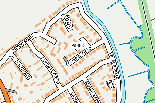 IP8 4HR map - OS OpenMap – Local (Ordnance Survey) IP8 4HR map - OS OpenMap – Local (Ordnance Survey)