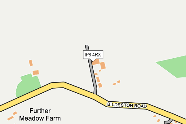 IP8 4RX map - OS OpenMap – Local (Ordnance Survey) IP8 4RX map - OS OpenMap – Local (Ordnance Survey)