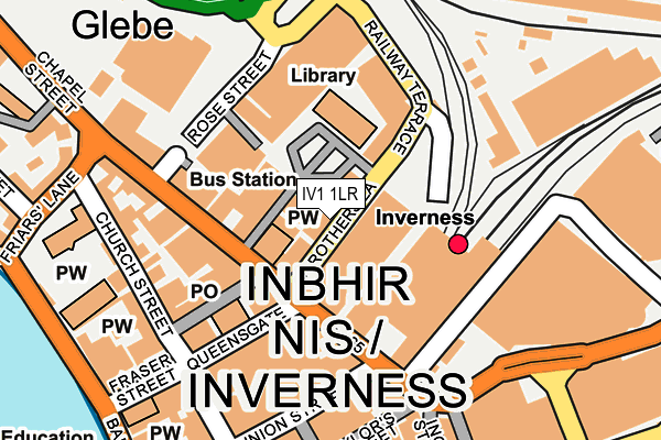 IV1 1LR map - OS OpenMap – Local (Ordnance Survey) IV1 1LR map - OS OpenMap – Local (Ordnance Survey)