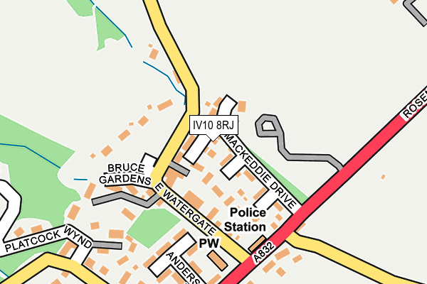 IV10 8RJ map - OS OpenMap – Local (Ordnance Survey) IV10 8RJ map - OS OpenMap – Local (Ordnance Survey)