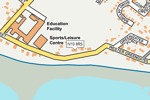 IV10 8RS map - OS OpenMap – Local (Ordnance Survey) IV10 8RS map - OS OpenMap – Local (Ordnance Survey)