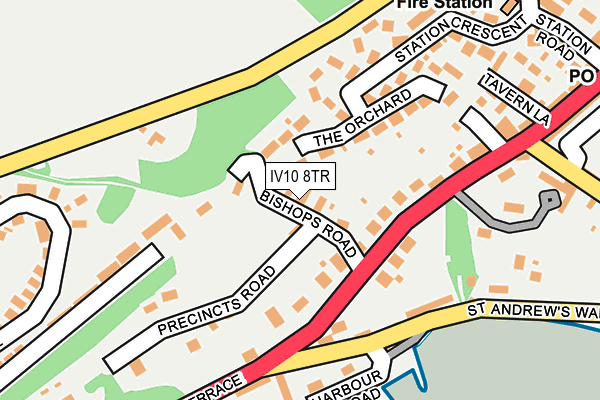 IV10 8TR map - OS OpenMap – Local (Ordnance Survey) IV10 8TR map - OS OpenMap – Local (Ordnance Survey)