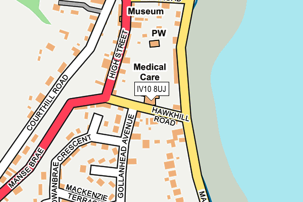 IV10 8UJ map - OS OpenMap – Local (Ordnance Survey) IV10 8UJ map - OS OpenMap – Local (Ordnance Survey)