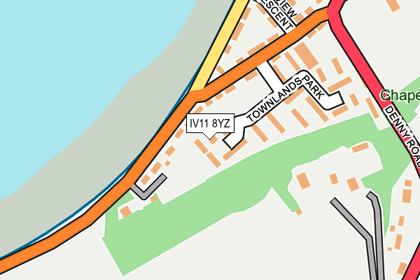 IV11 8YZ map - OS OpenMap – Local (Ordnance Survey) IV11 8YZ map - OS OpenMap – Local (Ordnance Survey)