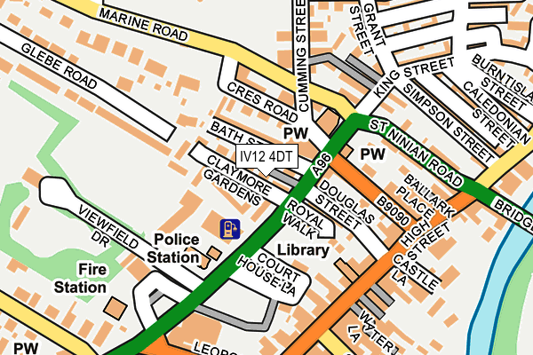 IV12 4DT map - OS OpenMap – Local (Ordnance Survey) IV12 4DT map - OS OpenMap – Local (Ordnance Survey)