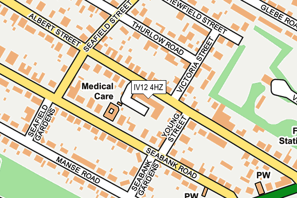IV12 4HZ map - OS OpenMap – Local (Ordnance Survey) IV12 4HZ map - OS OpenMap – Local (Ordnance Survey)