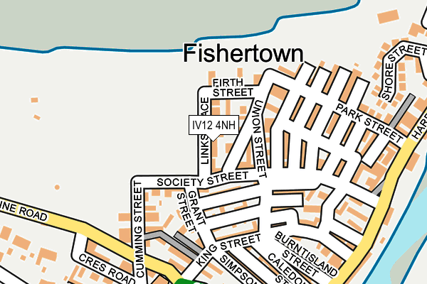 IV12 4NH map - OS OpenMap – Local (Ordnance Survey) IV12 4NH map - OS OpenMap – Local (Ordnance Survey)