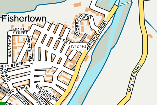 IV12 4PJ map - OS OpenMap – Local (Ordnance Survey) IV12 4PJ map - OS OpenMap – Local (Ordnance Survey)