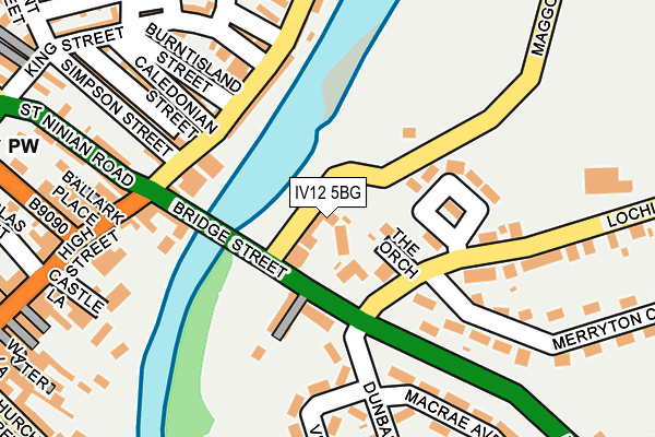IV12 5BG map - OS OpenMap – Local (Ordnance Survey) IV12 5BG map - OS OpenMap – Local (Ordnance Survey)