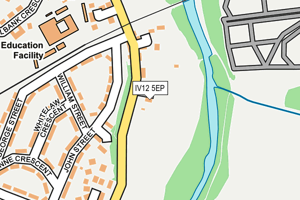 IV12 5EP map - OS OpenMap – Local (Ordnance Survey) IV12 5EP map - OS OpenMap – Local (Ordnance Survey)