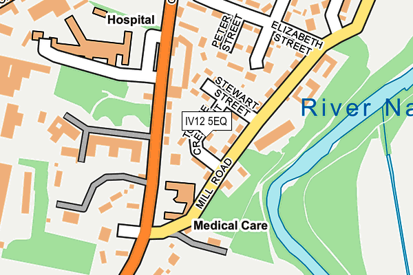 IV12 5EQ map - OS OpenMap – Local (Ordnance Survey) IV12 5EQ map - OS OpenMap – Local (Ordnance Survey)