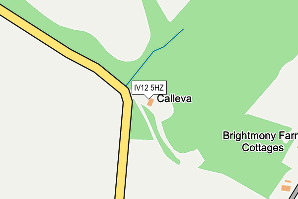 IV12 5HZ map - OS OpenMap – Local (Ordnance Survey) IV12 5HZ map - OS OpenMap – Local (Ordnance Survey)