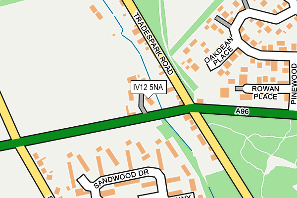 IV12 5NA map - OS OpenMap – Local (Ordnance Survey) IV12 5NA map - OS OpenMap – Local (Ordnance Survey)