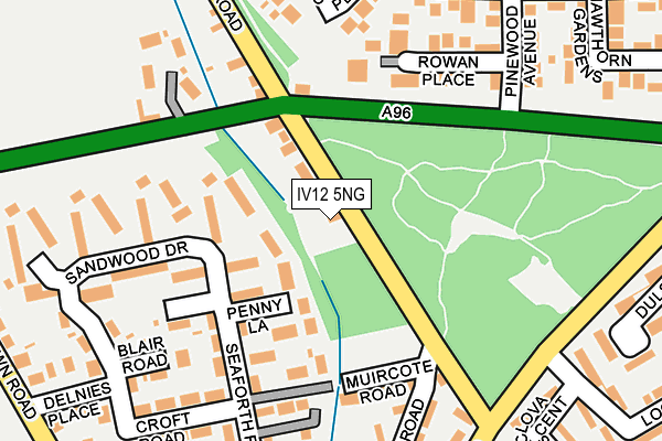 IV12 5NG map - OS OpenMap – Local (Ordnance Survey) IV12 5NG map - OS OpenMap – Local (Ordnance Survey)