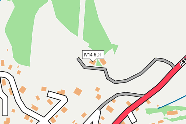 IV14 9DT map - OS OpenMap – Local (Ordnance Survey) IV14 9DT map - OS OpenMap – Local (Ordnance Survey)