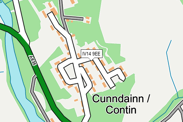 IV14 9EE map - OS OpenMap – Local (Ordnance Survey) IV14 9EE map - OS OpenMap – Local (Ordnance Survey)