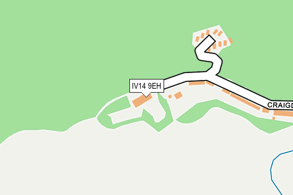 IV14 9EH map - OS OpenMap – Local (Ordnance Survey) IV14 9EH map - OS OpenMap – Local (Ordnance Survey)