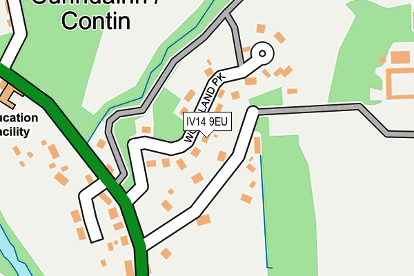 IV14 9EU map - OS OpenMap – Local (Ordnance Survey) IV14 9EU map - OS OpenMap – Local (Ordnance Survey)