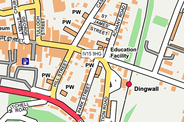 IV15 9HG map - OS OpenMap – Local (Ordnance Survey) IV15 9HG map - OS OpenMap – Local (Ordnance Survey)