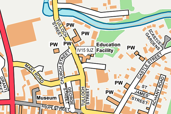 IV15 9JZ map - OS OpenMap – Local (Ordnance Survey) IV15 9JZ map - OS OpenMap – Local (Ordnance Survey)