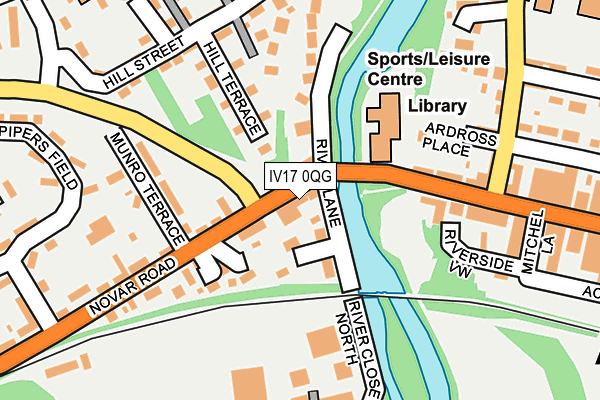IV17 0QG map - OS OpenMap – Local (Ordnance Survey) IV17 0QG map - OS OpenMap – Local (Ordnance Survey)