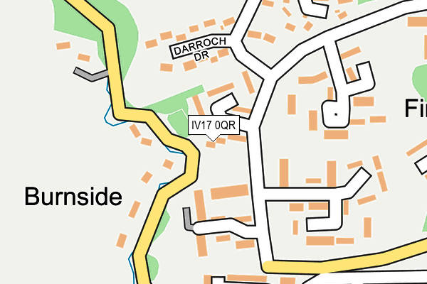 IV17 0QR map - OS OpenMap – Local (Ordnance Survey) IV17 0QR map - OS OpenMap – Local (Ordnance Survey)
