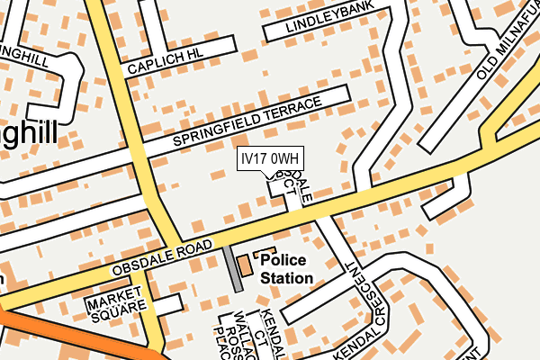 IV17 0WH map - OS OpenMap – Local (Ordnance Survey) IV17 0WH map - OS OpenMap – Local (Ordnance Survey)