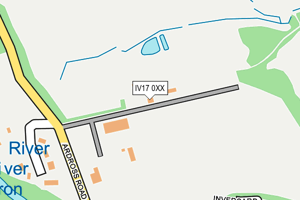 IV17 0XX map - OS OpenMap – Local (Ordnance Survey) IV17 0XX map - OS OpenMap – Local (Ordnance Survey)
